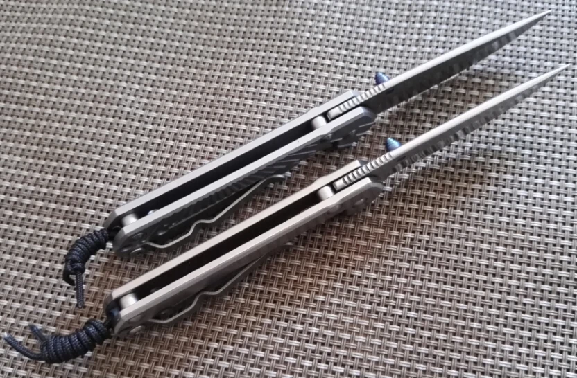 Günstige NEUE CR D2 stahl hohe qualität outdoor portable taktische faltende messer camping ausflug defensive tasche messer geschenk sets