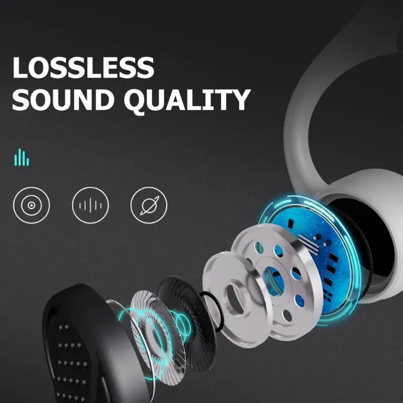 V9 костная проводимость Bluetooth гарнитура Голосовое управление беспроводные наушники гарнитура дальность передачи 10 метров 150x105x45 мм