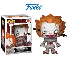 FUNKO POP эксклюзивный Стивен Кинг это пеннивайз Виниловая фигурка кукла Коллекционная модель игрушки фигурка игрушки подарки