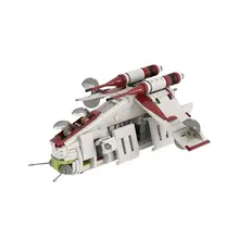 

MOC Alien War Spaceship UCS Republic Gunship Building Block Model Home Decoration Brick Set Parts Children DIY Toys Best Gifts