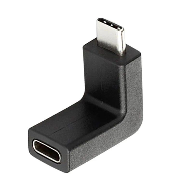 USB-C адаптер под прямым углом, папа к женскому 90 градусов(1-Pack