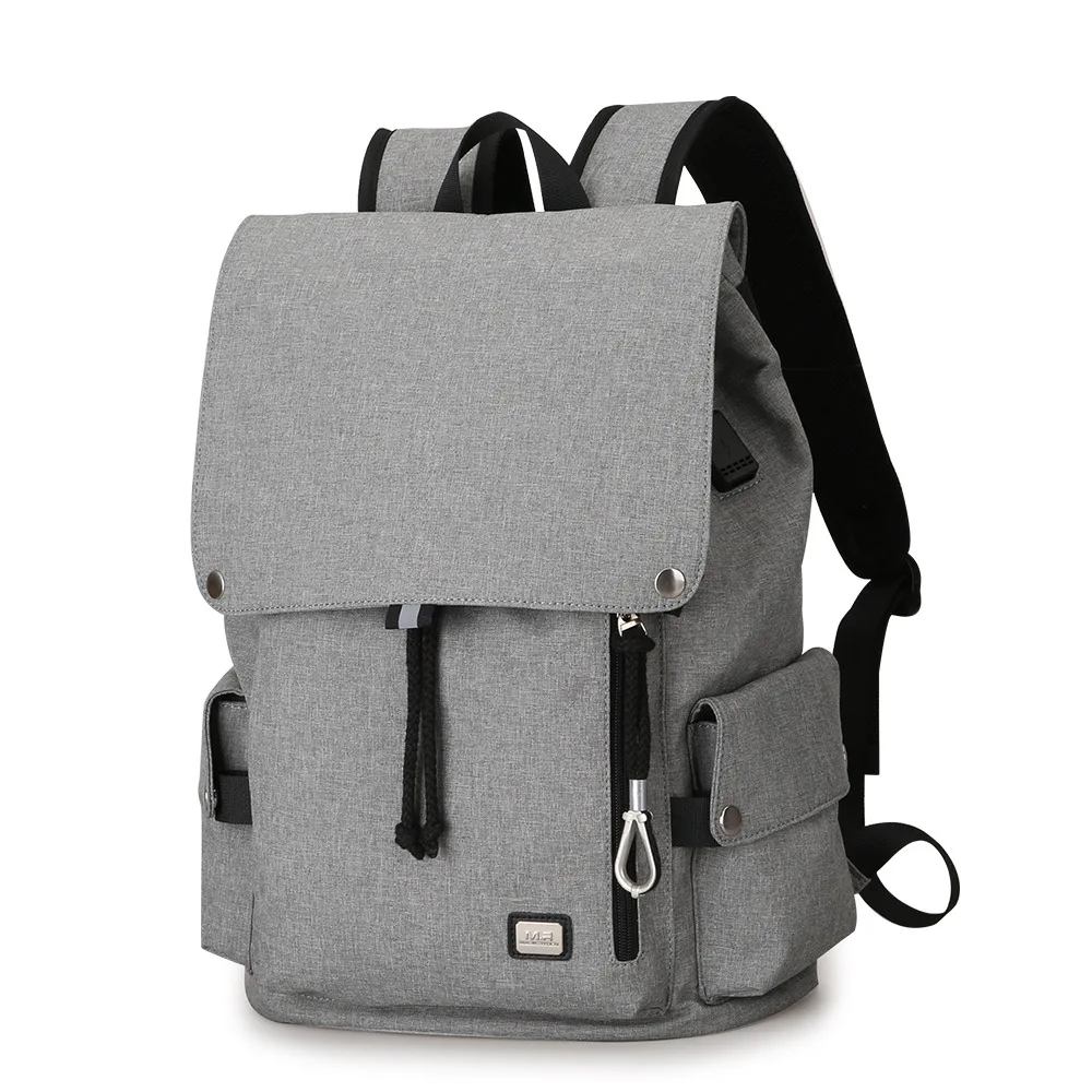 

Cross Border for New Style Korean-style Men's Bag Backpack Fashion USB Multi-functional Computer Bag Manufacturers Wholesale
