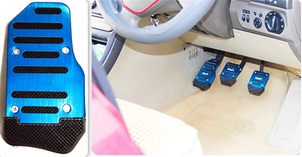 Автомобильные аксессуары Нескользящая ножная ручная/автоматический тормозной дроссель для Toyota Corolla, Aygo Avalon Auris Yaris Tundra Tacoma RAV4
