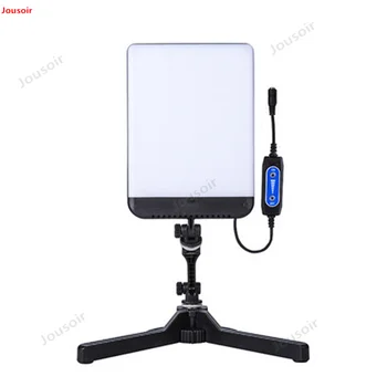 

Dimmable LED desktop flat light camera universal fill light with stand desktop portable photo light CD50 T03