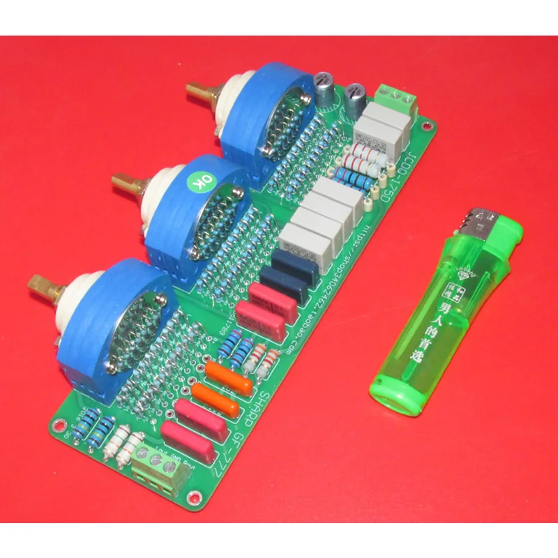 

Attenuated high and low sounds and other loudness circuit board, Japan SHARP GF777 line step switch assembly LG175D