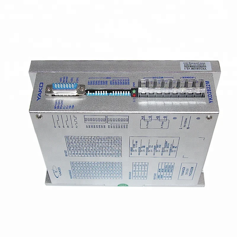 

Stepper Motor Controller yayo YKD2822M 2-phase Digital Stepper Motor Driver 110-220VAC 8A 2822M