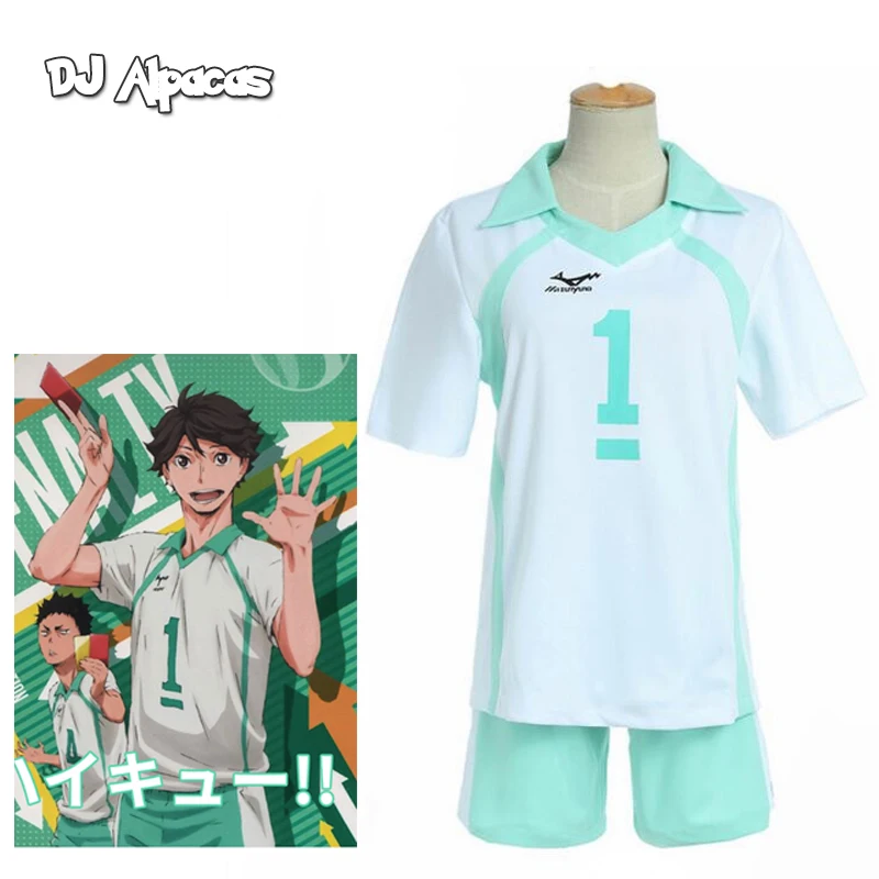 Haikyuu Косплей Kageyama Tobio Aoba Johsai Koushi Sugawara Oikawa Tooru костюм для косплея униформа Джерси |
