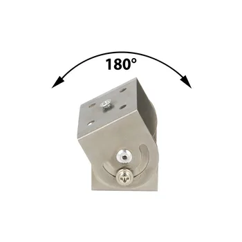 

LEDLUX BA6666 adjustable bracket ceiling Wall undercabinet shelf for profiles bar aluminum 180 degree swivel