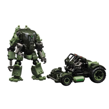 

8cm 1:60 DIY Assembly Mecha Model Defense Mecha Engineering Vehicle Mecha Model-MM002 Olive Drab/Desert Yellow/Yellow/Ocean Blue