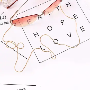 

Fashion Copper String Eyewear Sunglasses Chain Reading Glasses Chain Spectacles Holder Neck Strap Rope Accessories Brillenkoord