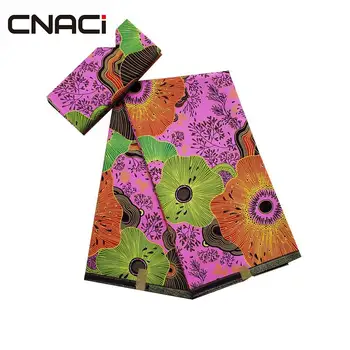 

CNACI Veritable Wax African Ankara Fabrics 6 Yards New Fashion Veritable Wax African Printed Fabric Nigeria Ankara For Wedding