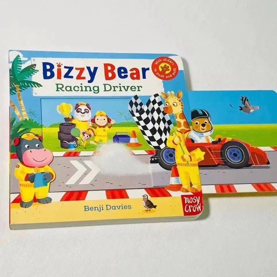 しかけ絵本 Bizzy Bear Space Rocket ボードブック | Rhymoeが