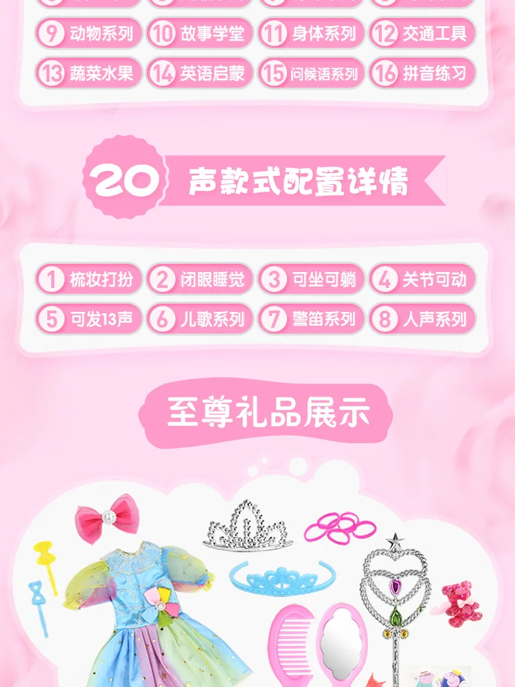 Подходит для детских игрушек, 5, 7, 10, для девочек 8-летний детский жакет из денима для девочки; кукла a годовалого возраста Бобби комплект одежды для принцессы, с диагональю экрана 3-6 развивающие у