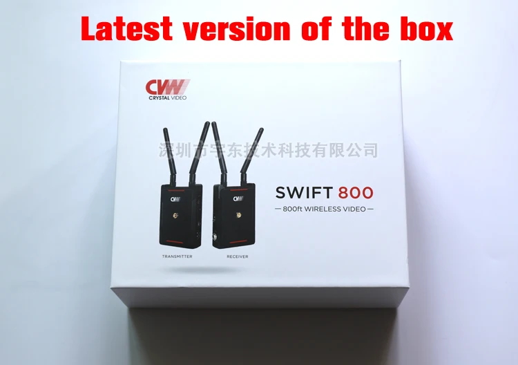 Камера беспроводная передача DJI Ronin S Ручной Стабилизатор CVW SWIFT 800 800ft/250m zhiyun Ручной Стабилизатор