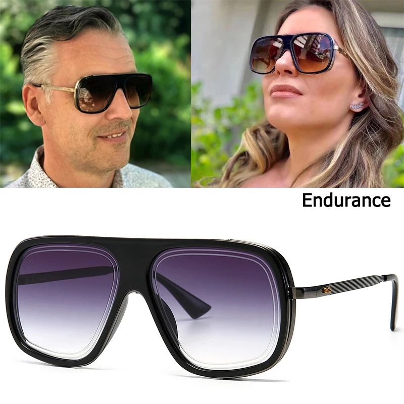 

2020 DPZ Fashion Endurance Style Shield Men ditaeds Sunglasses ins Hot Vintage Gradient Brand Design Sun Glasses Oculos De Sol