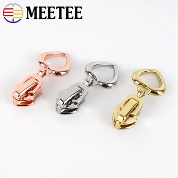 

10pcs Fashion 5# Zipper Sliders for Nylon Zippers Jackset Clothes Zip Repair Kit Zips Head Pulls DIY Bag Sewing Accessory KY075