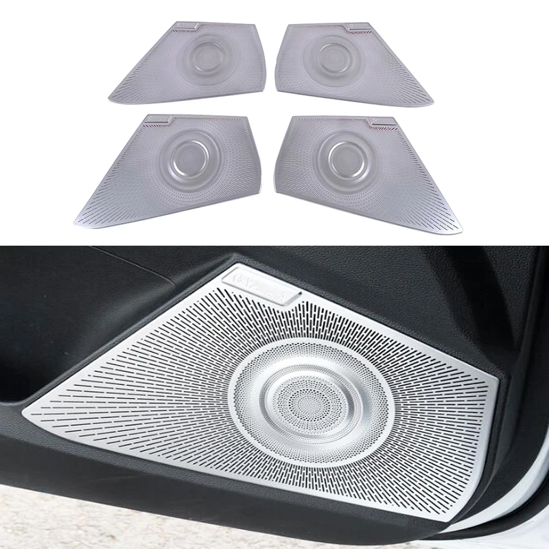 

For MG MG5 2021 A pillar Decor Music Stereo Door Loudspeaker Cover Speaker Trim Car Styling Accessories