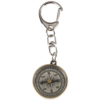 

1pc Survival Compass Mini Compass Camping Compass Keychain Outdoor Camping Tool