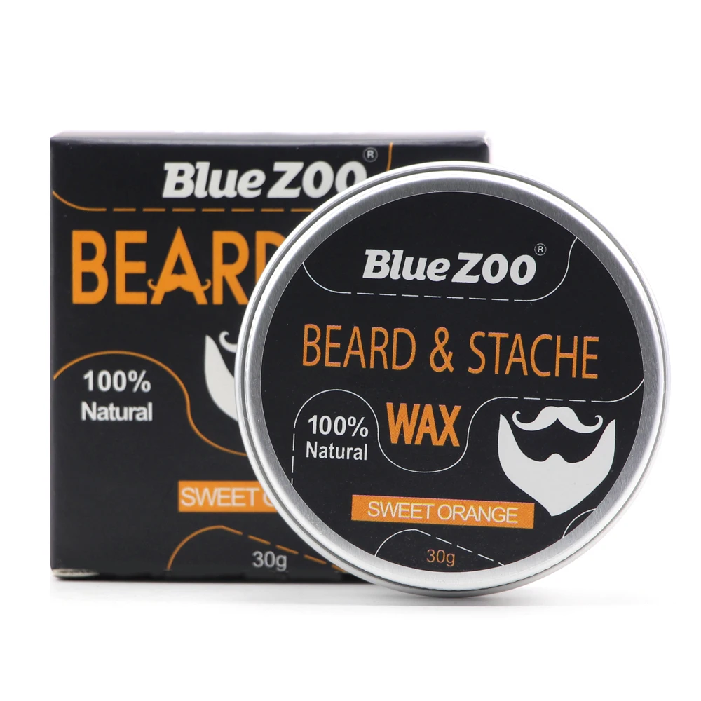 

Natural Beard Balm Beard Styling Conditioner Professional for Beard Smooth Styling Beard Growth Organic Mustache Wax 30g TSLM1