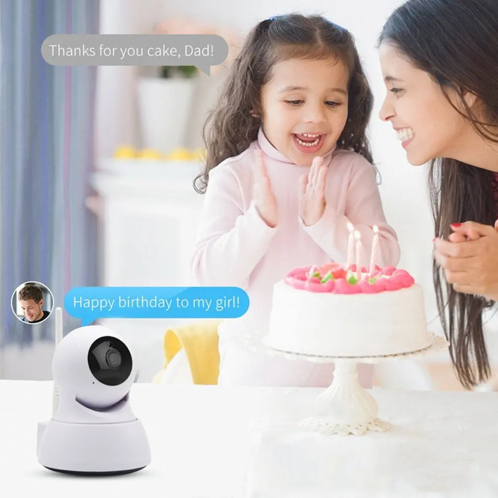 Домашняя ip-камера безопасности Wi-Fi беспроводная сетевая мини-камера наблюдения Wifi 960 P/1080 P камера ночного видения CCTV детский монитор