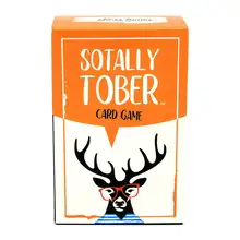 2020 English Version Sika Deer Tarot Card Fun Adult Drinking Game for Family Parties Board Game Deck Playing Card Entertainment