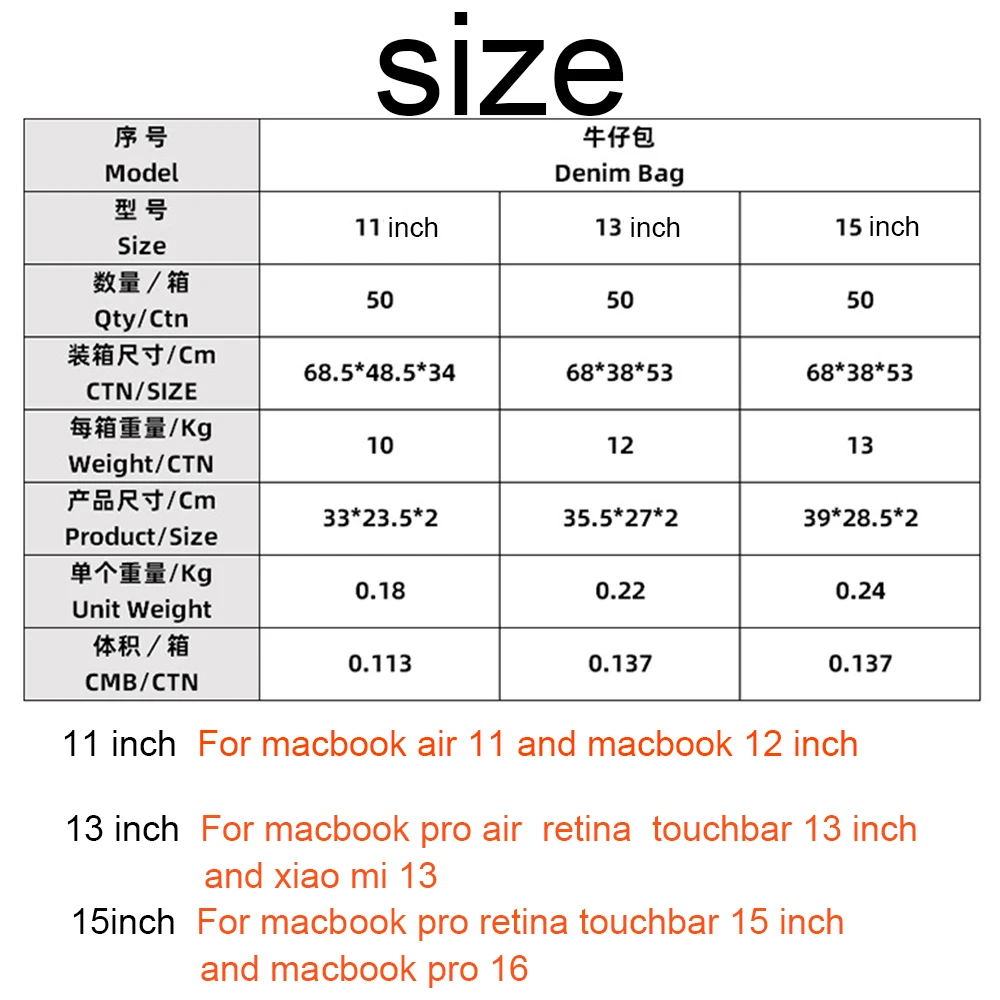 Сумка для ноутбука чехол Apple Macbook Air Pro Retina 11 12 13 15 pro13 Xiaomi 3 дюйма аксессуары