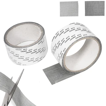 

Mosquito Screen Door Window Net Mesh Repair Tape Mosquito Window Net mesh Roll Sticky Netting Repair Essential Accessories