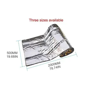

Car Sound Deadener Mat Noise Bonnet Insulation Deadening for Hood Engine Sticker