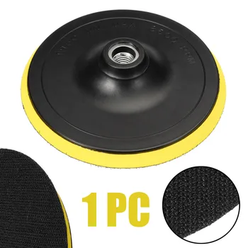 

Hot 1pcs 3/4/5/6/7" Inch Car M14 Backing Pad Holder Plate Pad Hook & Loop Polishing Polisher Buffing Pad Car Styling