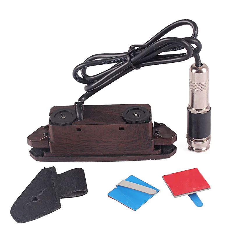 

Acoustic Folk Guitar Sound Hole Pickup Portable Musical Instrument Accessories X85