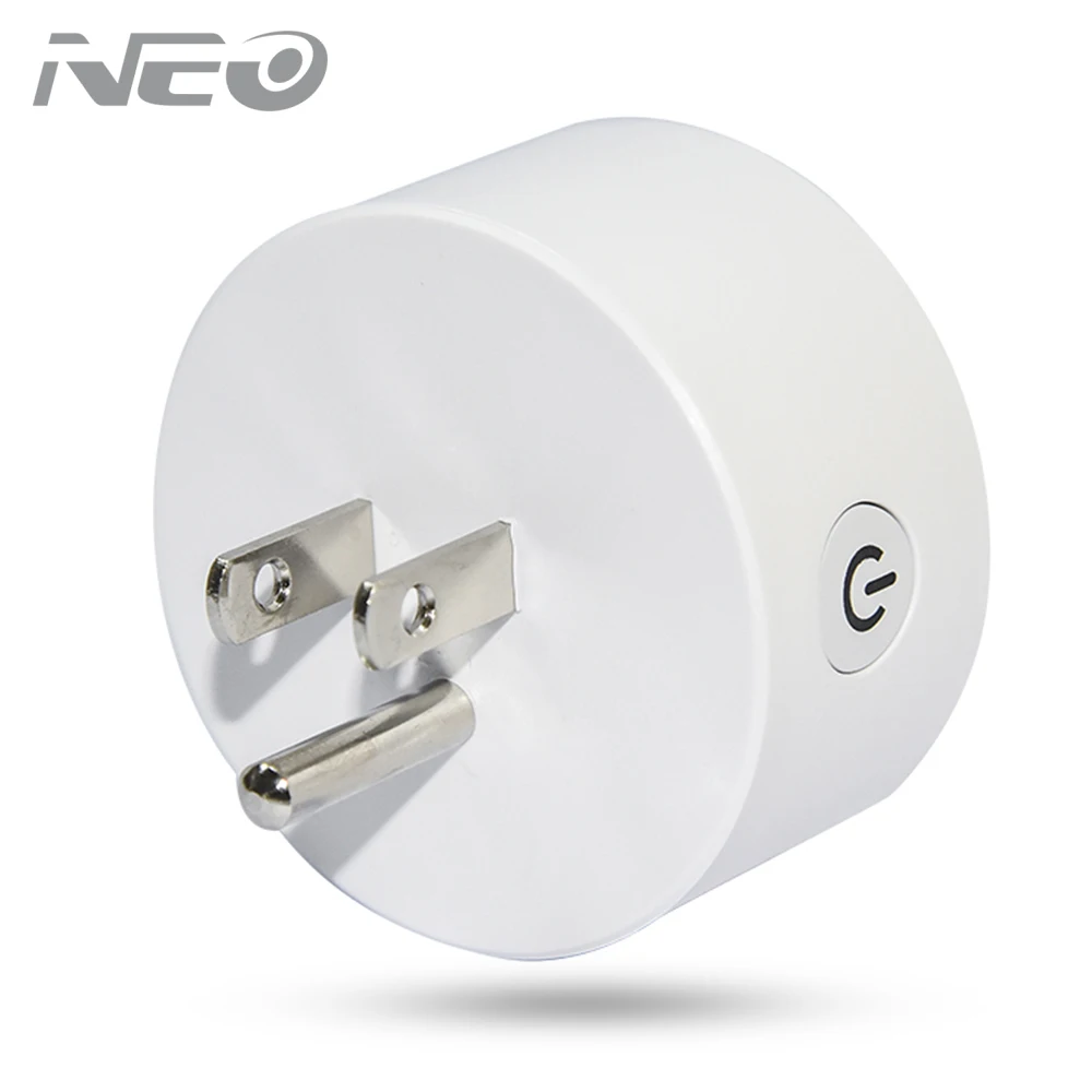 

NEO Coolcam WiFi Mini Smart Power Plug 2.4G wireless Remote-Control Via Mobile Phone Wifi Home APP for Amazon Alexa US PLUG
