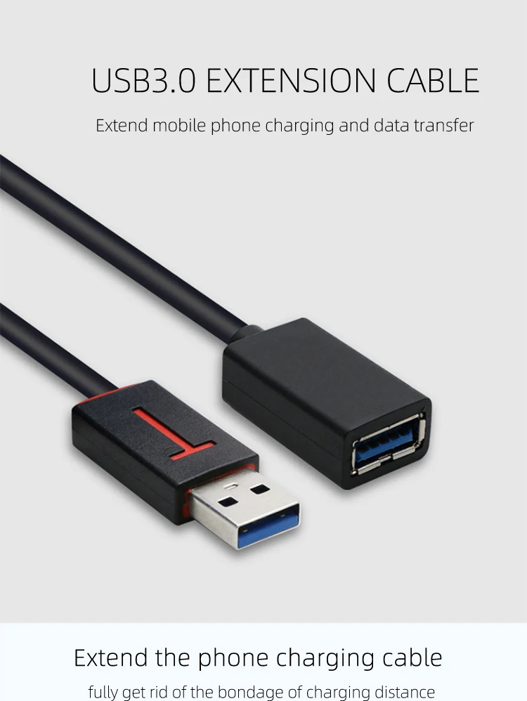 CHAURE USB3.0 Супер высокоскоростной кабель-удлинитель для ПК, клавиатуры, принтера, мыши, игровой контроллер для мужчин и женщин, usb кабель-удлинитель