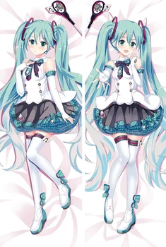 

Anime Vocaloid Dakimakura Game Hastune Miku Hugging Body Pillow Case Pillow Cover 100/150/160cm