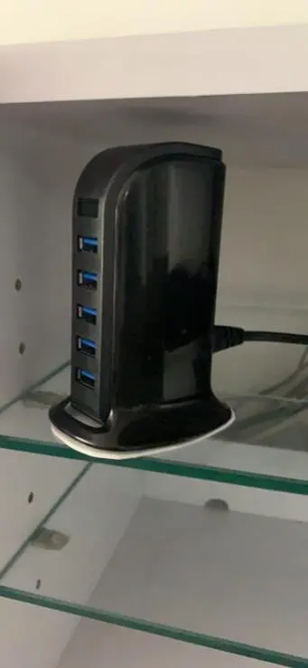 Hub Carregador USB com Câmera Espiã Wifi photo review