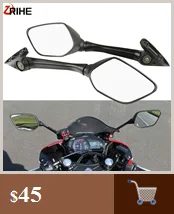 Для YAMAHA YZF-R25 YZF-R3 YZF-R15 1 пара АБС пластиковое мотоциклетное боковое зеркало заднего вида мотоцикл зеркало аксессуары yzf R25 R3 R15