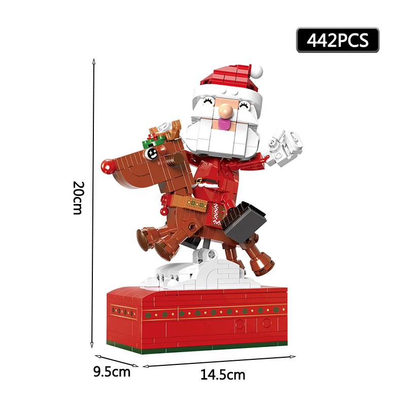 Новая Рождественская серия Рождественский домик из имбиря для конфет замок