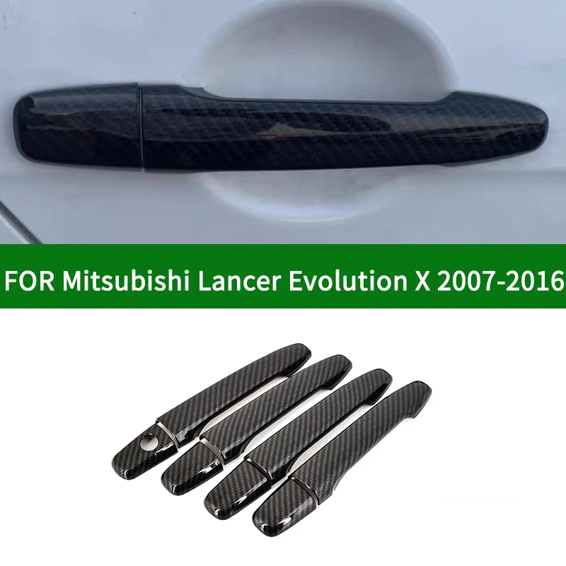 Чехол для ручек Mitsubishi Lancer Evolution X EVO 2007-2016 2010 2012 2013 2015 | Автомобили и мотоциклы