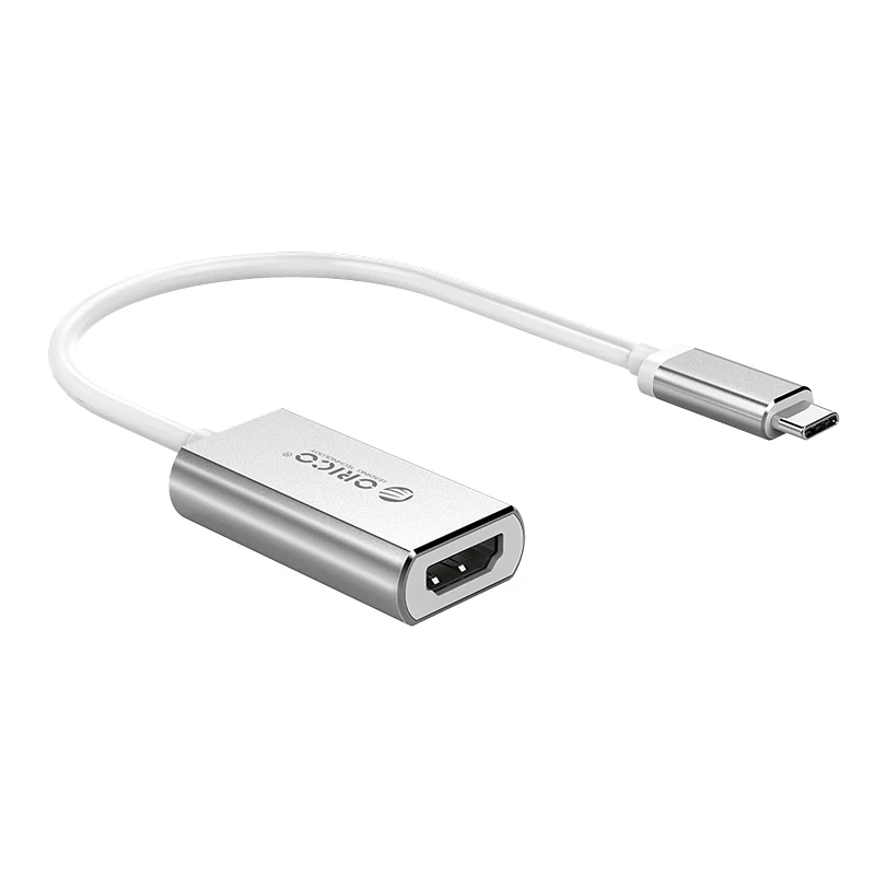 Алюминиевый сплав USB C к HDMI адаптер 4K 30Hz Тип C 3,1 штекер к HDMI Женский Кабель адаптер конвертер для нового MacBook, XC-101