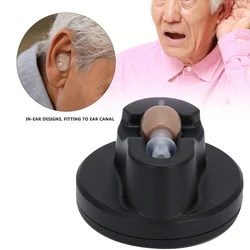 Adjustable In-Ear G-12 Hearing Aids Rechargeable Ear Sound Amplifier Elder Hearing Aid US Plug 100-240V Cab Ear Care Equipment