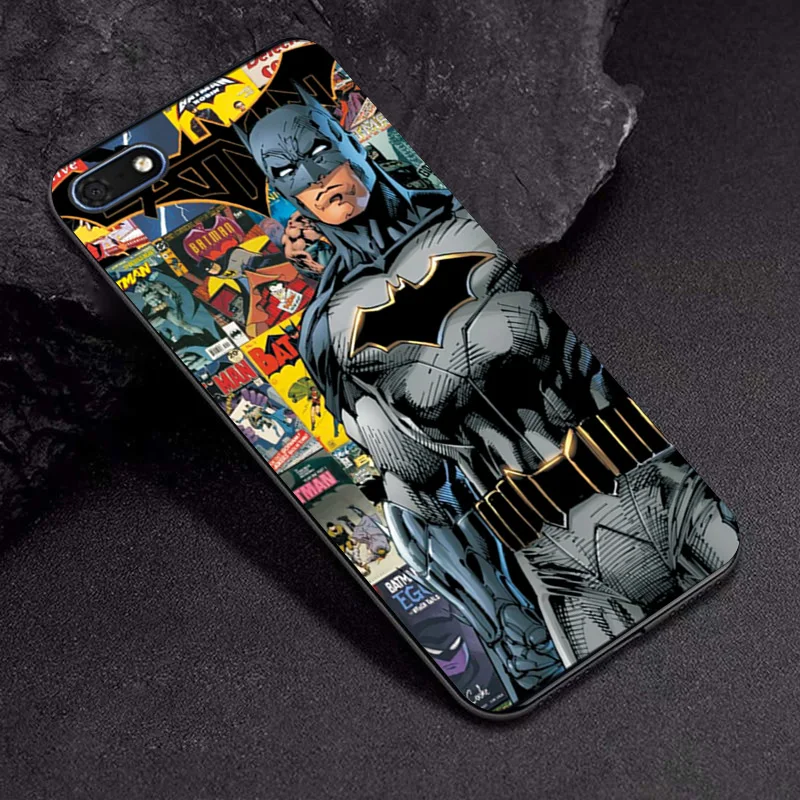 TPUBLK637 Чехол для телефона с изображением Мстителей для huawei Honor 7 S, чехол V10 V20 Marvel, черный ТПУ чехол для Honor 10i 20i Honor 20 10 Lite 20 Pro 7A Pro, чехол - Цвет: TPUBLK637