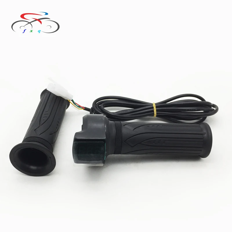 12 V-99 V Водонепроницаемый электрический скутер цифровой дроссельная заслонка газа Ручка с Батарея индикатор, фара для электровелосипеда в горный велосипед ATV акселератора