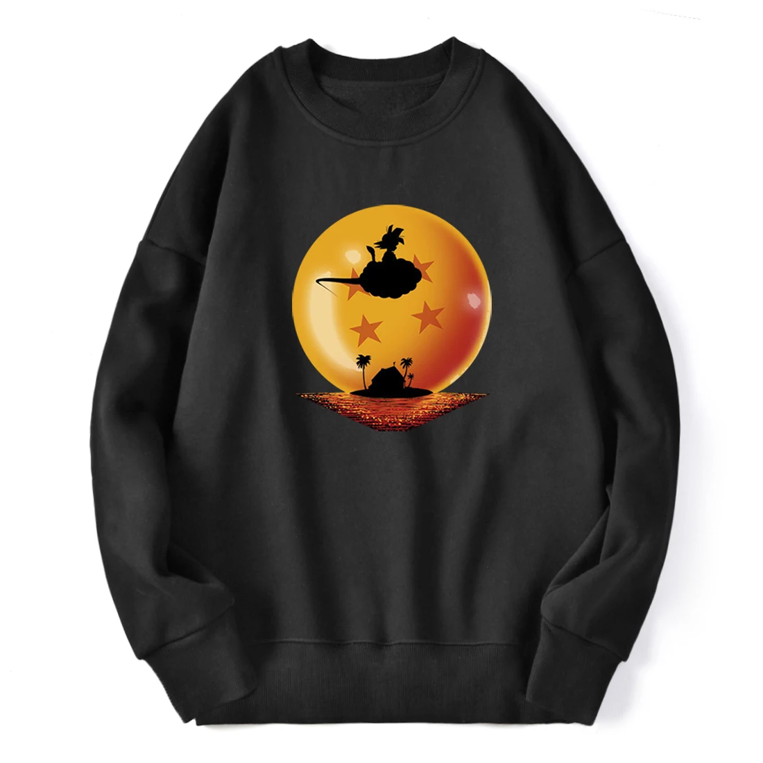

Dragon Ball Anime Winter Fleece Hoodies Mens Long Sleeve O Neck Streetwear Sweatshirt Soft Breathable Workout Supoleron Hombre