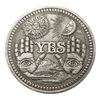 Moneda de dólar Morgan de EUA de níquel, predicción gótica, ojo visible o Ángel de la muerte ► Foto 1/6