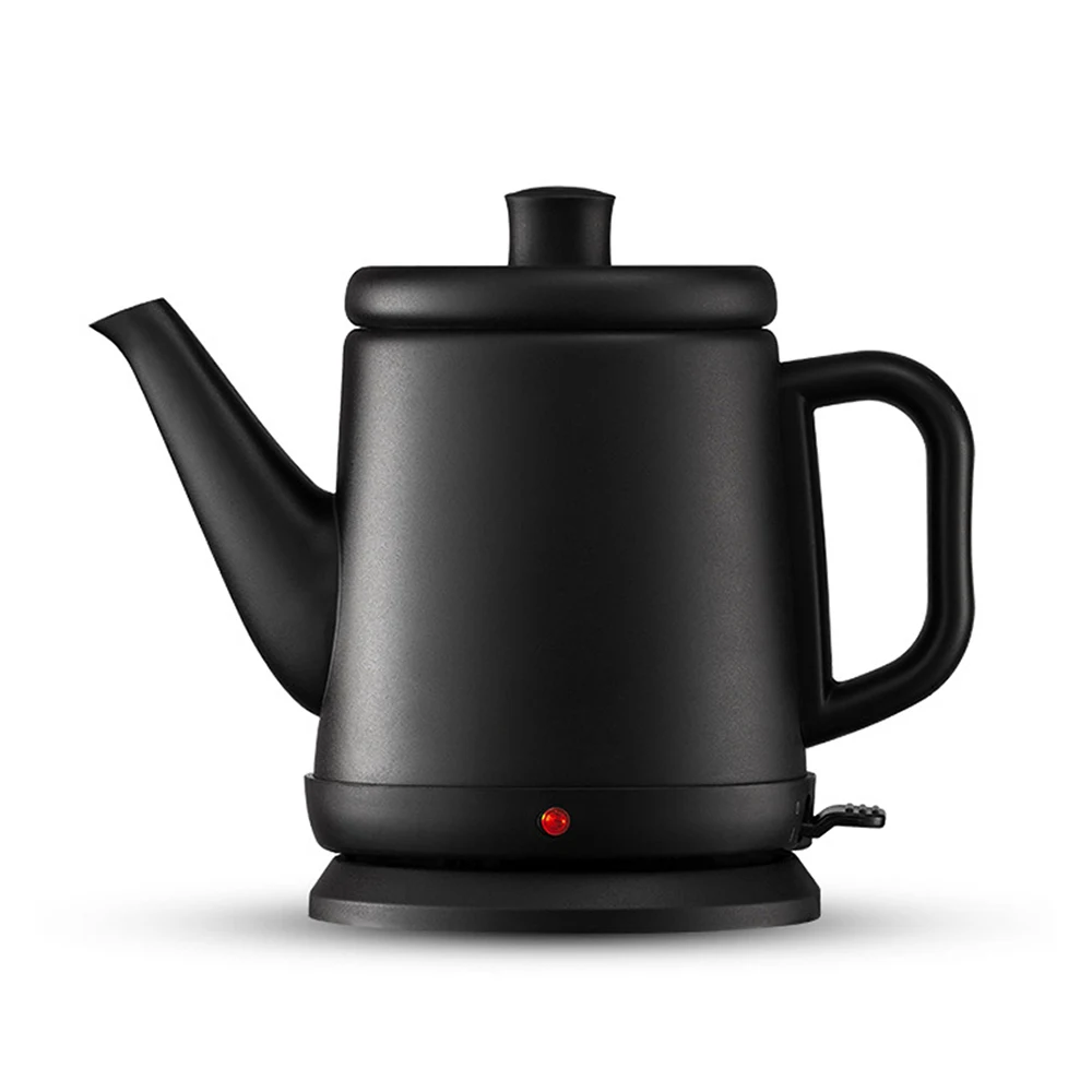 

800ml Stainless Steel Electric Kettle Portable Boiled Water Pot Coffee Pot Thermostatic Anti-Dry Fast Heating Boiling Teapot
