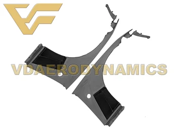 

Suitable For 09-15 Nissan Z34 370Z VAD-V Half Carbon Fiber Fenders Pair - Fiberglass available