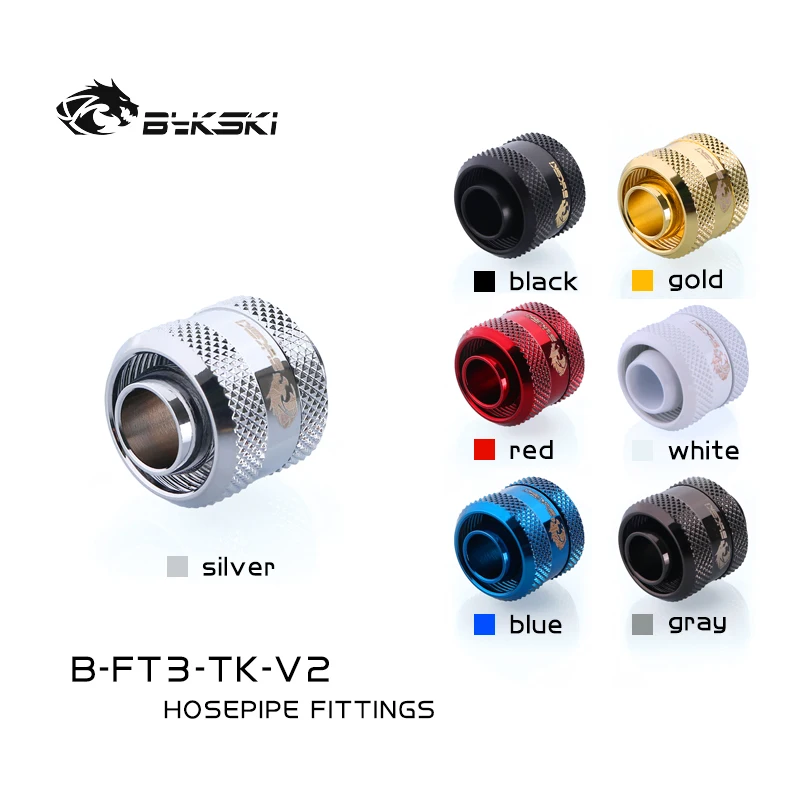 Bykski B-FT3-TK-V2 3/8 дюйма ID * 5/8 OD 10x16 мм мягкая трубка G1/4 фитинги для мягких труб |
