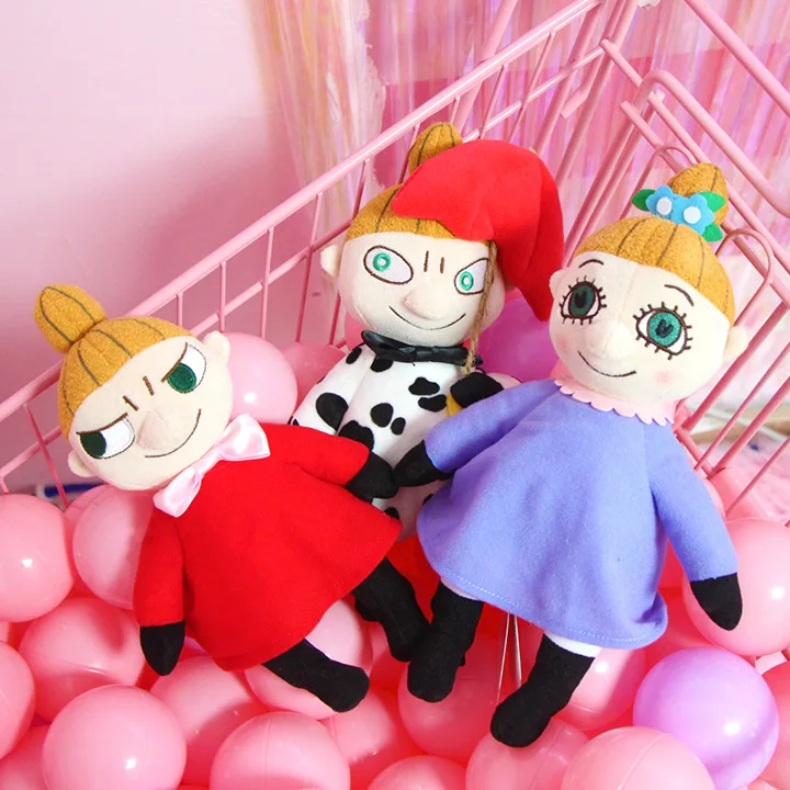 25 см Moomin Little My плюшевая игрушка мягкие игрушки животные куклы, детский подарок на Рождество подарок на день рождения для вашего ребенка