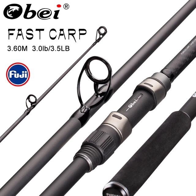 Obei Purista Carp Fishing Rod Carbon Fiber Fuji Spinning Rod Pesca 4.25lb  Power 40-160g