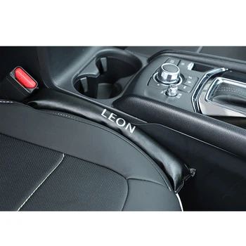 

Car Seat Cushion Crevice Gap Stopper for SEAT LEON PU Leather Leakproof Protector Car Seat Cover Pad