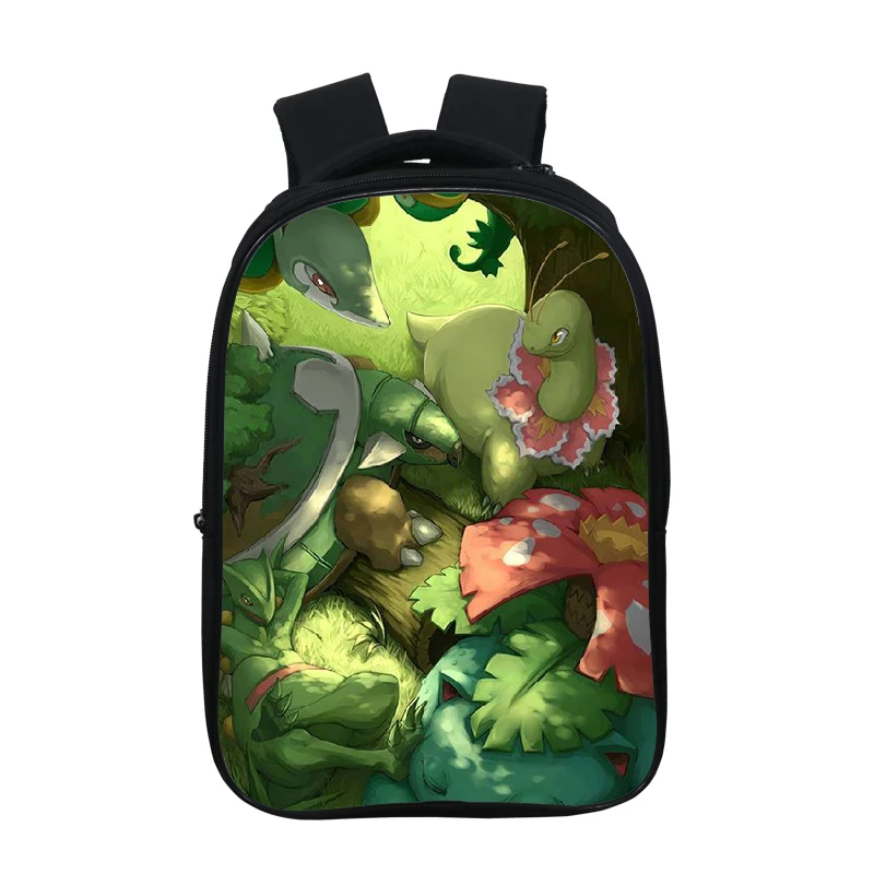 Рюкзак Пикачу Для мужчин 3D принт Покемон рюкзак Sac A Dos Kawaii Тетрадь, школьные рюкзаки для девочек-подростков, plecak рюкзак